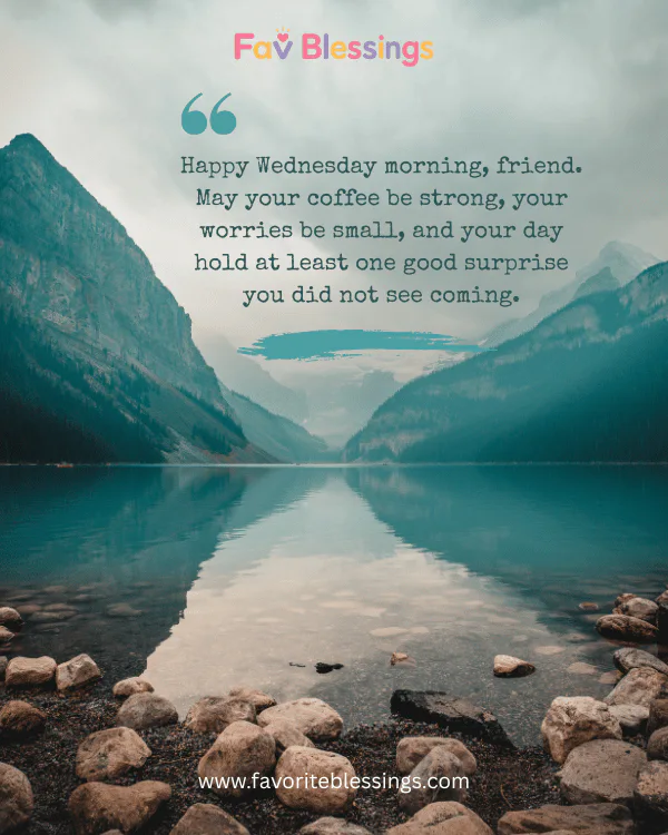 Happy Wednesday Morning Blessings