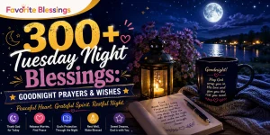 Read more about the article 300+ Tuesday Night Blessings for Sweet Rest and Safe Sleep
