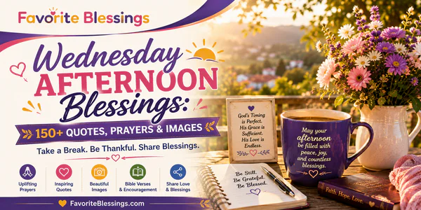 Read more about the article Wednesday Afternoon Blessings to Carry You Through the Day
