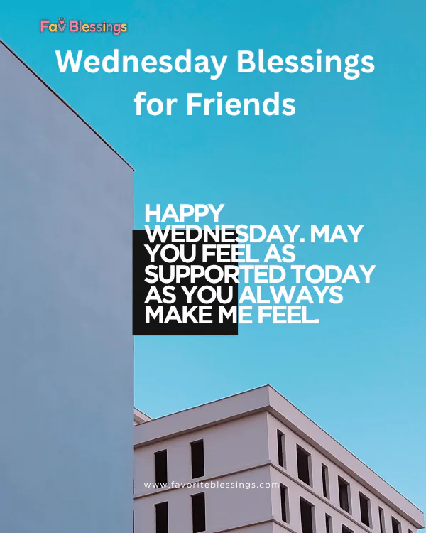 Wednesday Blessings for Friends