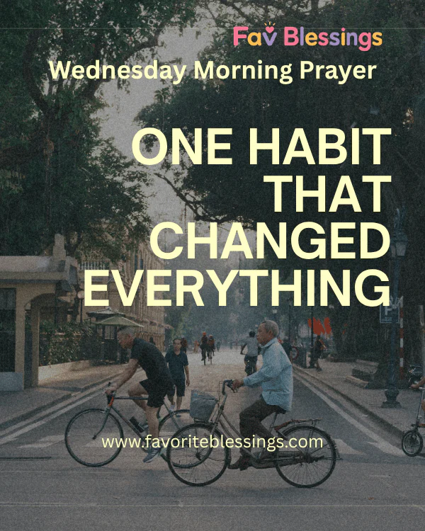 Wednesday Morning Prayer