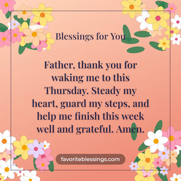 Cute Thursday Blessings