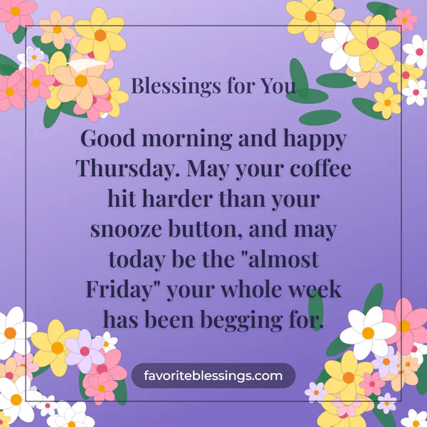 Funny Thursday Morning Greetings