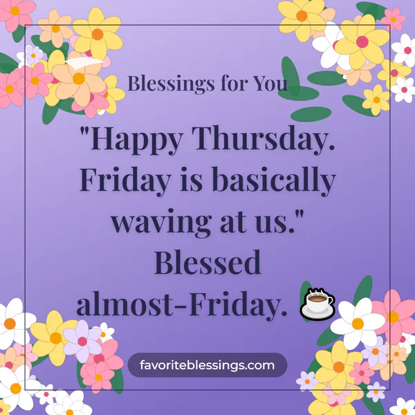 Thursday Blessings GIFs and Captions