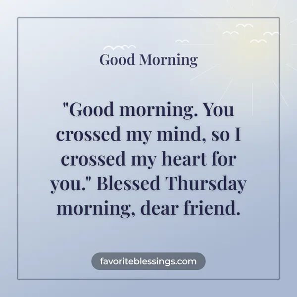 Thursday Morning Blessings Images and Quotes