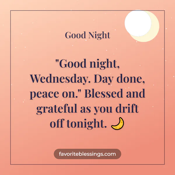 Wednesday Night Blessings GIFs and Captions