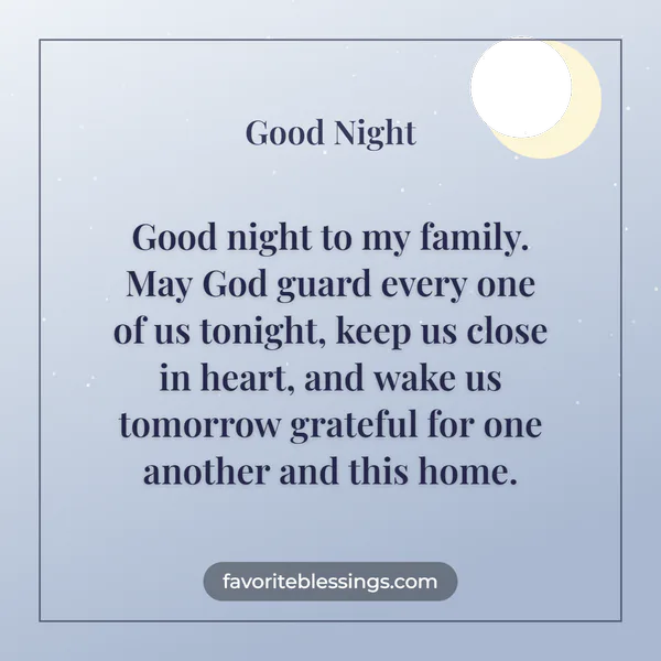Wednesday Night Blessings for Family (2)