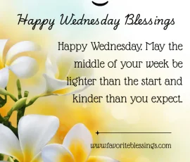 Happy Wednesday Blessings