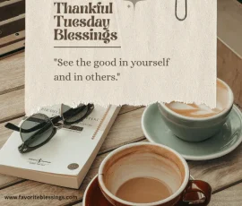 Thankful Tuesday Blessings