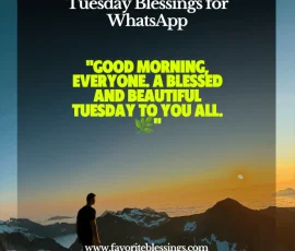 Tuesday Blessings for whatsapp