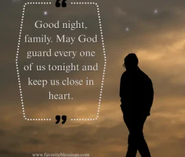 Tuesday Night Blessings for Family