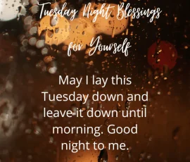 Tuesday Night Blessings for Couples