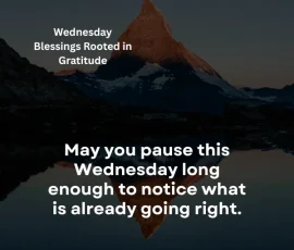 Wednesday Blessings Rooted in Gratitude