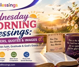 Wednesday Morning Blessings 150+ Prayers, Quotes & Images