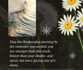 Wednesday Morning Blessings and Words of Encouragement